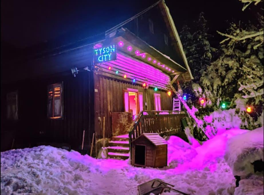 Chalet 8 Personnes + Grand Terrain Et Riviere Entremont Exterior foto